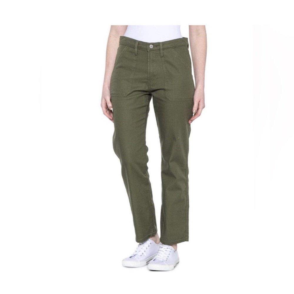 Lucky Brand 90s Loose High Rise Straight Fit Utility Pants Size 14
